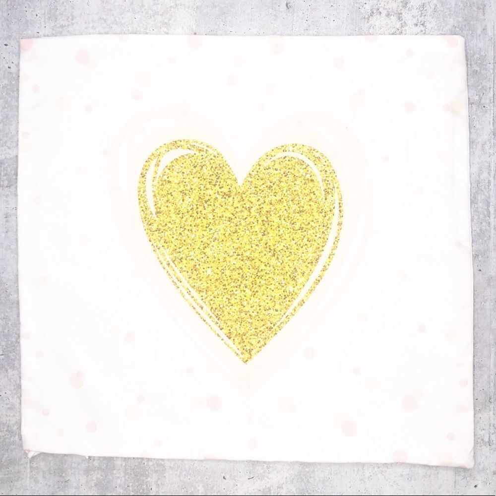 Decorative Heart Home Decor Pillow Case Cover